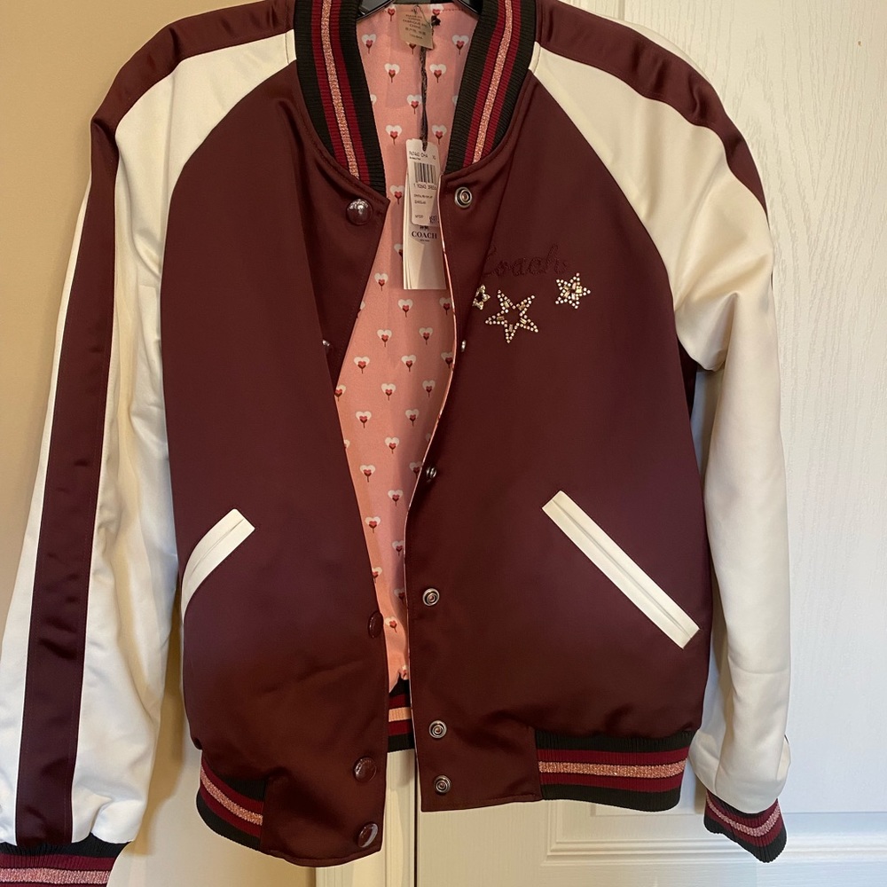 Coach Reversible Souvenir Varsity Jacket